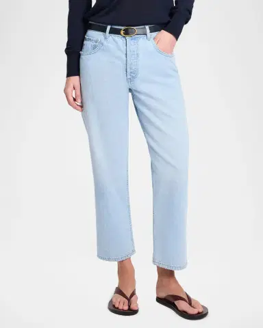 TWP Cropped Mid-Rise Jeans | Thumbnail 3 TWP Cropped Mid-Rise Jeans | Thumbnail 3