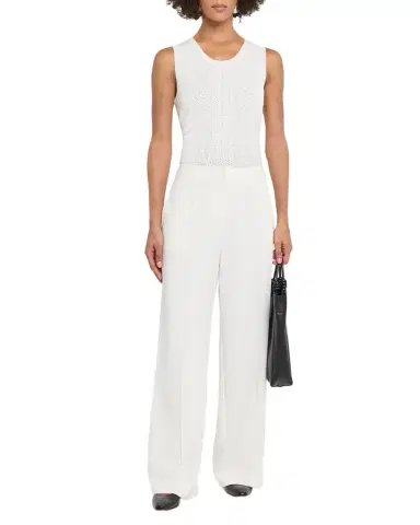 Elie Tahari The Steele Pointelle-Knit Sweater Tank | Thumbnail 1