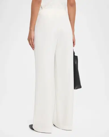 Elie Tahari The Lowen Straight-Leg Pintuck Pants | Thumbnail 2 Elie Tahari The Lowen Straight-Leg Pintuck Pants | Thumbnail 2