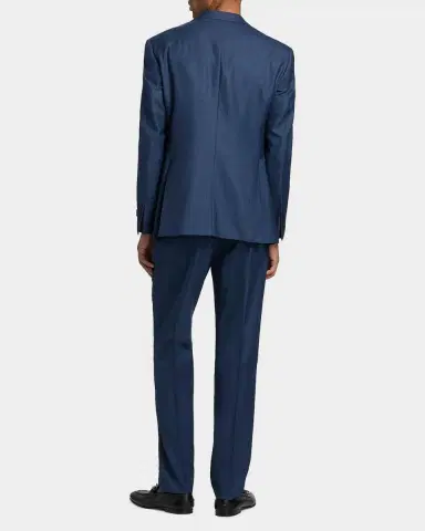 Emporio Armani Check Wool-Silk Suit | Thumbnail 2 Emporio Armani Check Wool-Silk Suit | Thumbnail 2