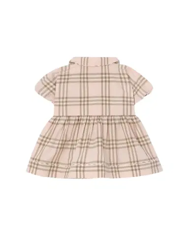 Burberry Girl's Bea Check Cotton Dress & Bloomers Set | Thumbnail 1