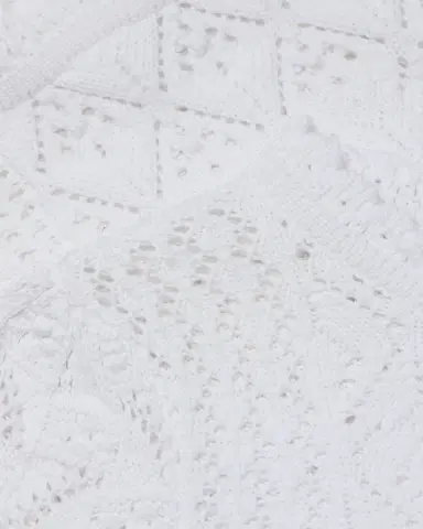 Elie Tahari Lily Pointelle Cotton Knit Sweater | Thumbnail 5
