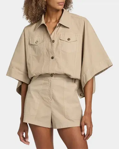 Ramy Brook Beatrice Canvas Jacket | Thumbnail 3