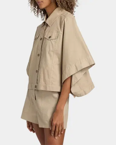 Ramy Brook Beatrice Canvas Jacket | Thumbnail 6