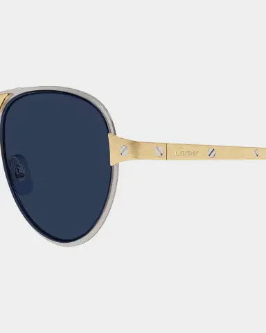Cartier Santos Evolution 58MM Pilot Sunglasses | Thumbnail 3 Cartier Santos Evolution 58MM Pilot Sunglasses | Thumbnail 3