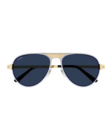 Cartier Santos Evolution 58MM Pilot Sunglasses | Thumbnail 4 Cartier Santos Evolution 58MM Pilot Sunglasses | Thumbnail 4