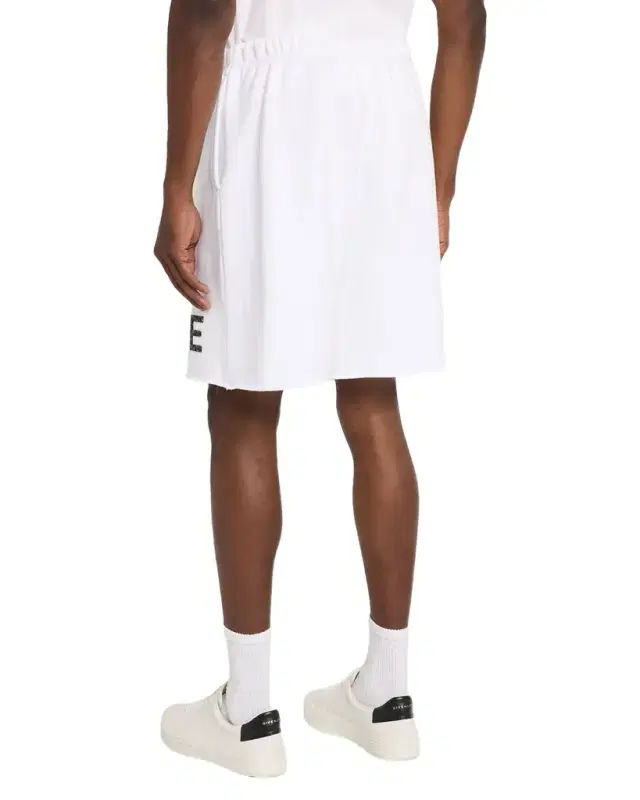 Men 's Textured Logo Cotton Sweatshorts