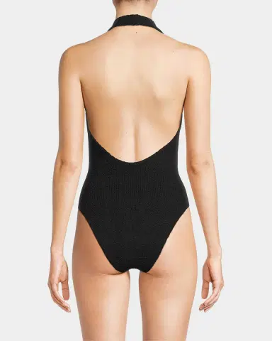 Hunza G Sandy Open-Back One-Piece Swimsuit | Thumbnail 2