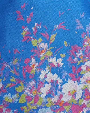 Kay Unger New York Carlotta Floral Organza Gown | Thumbnail 5