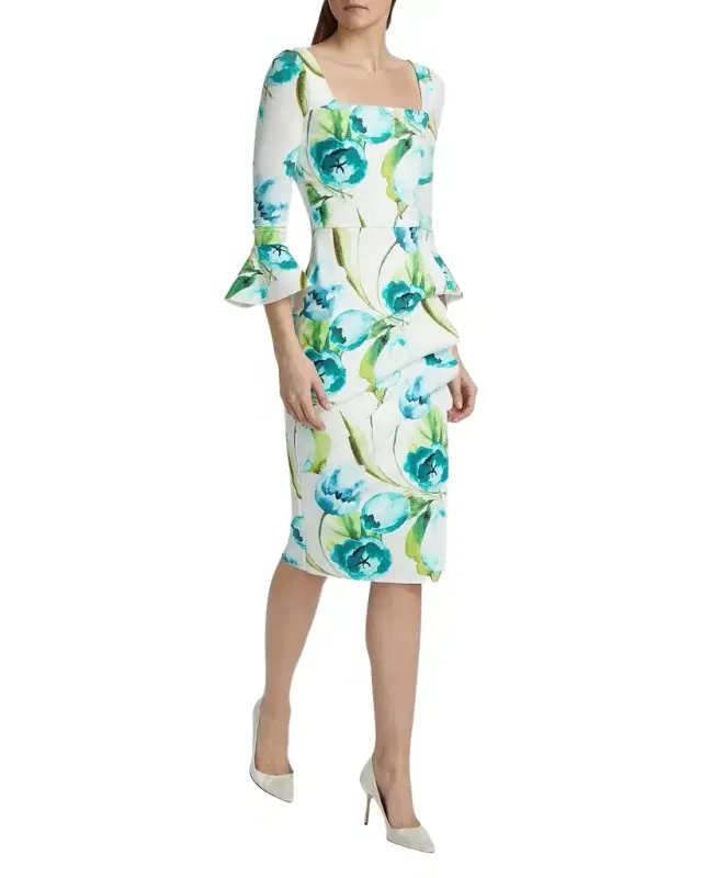 Chiara Boni La Petite Robe Astra Floral Cocktail Dress