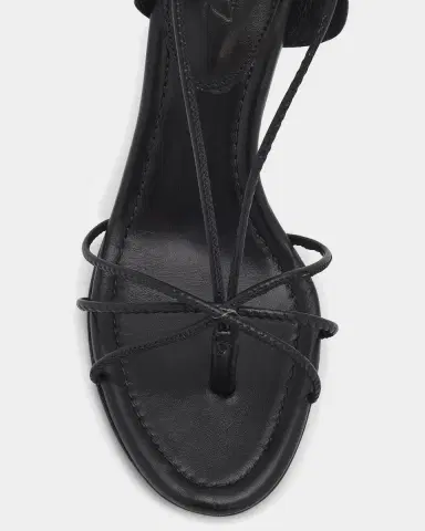Schutz 100mm Demetria Leather Ankle-Tie Sandals | Thumbnail 2 Schutz 100mm Demetria Leather Ankle-Tie Sandals | Thumbnail 2