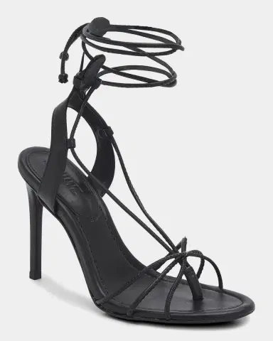Schutz 100mm Demetria Leather Ankle-Tie Sandals | Thumbnail 3 Schutz 100mm Demetria Leather Ankle-Tie Sandals | Thumbnail 3