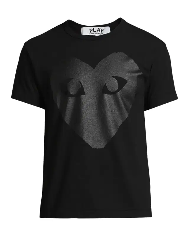 Comme des Garcons Large Heart Cotton Tee