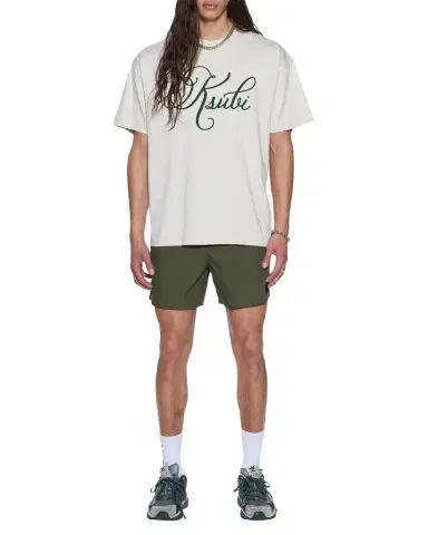 Ksubi Men 's 1999 Cotton and Nylon Logo Patch Swim Trunks | Thumbnail 1