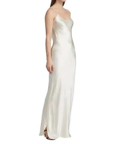 Nili Lotan Silk Satin Slip Gown | Thumbnail 1 Nili Lotan Silk Satin Slip Gown | Thumbnail 1