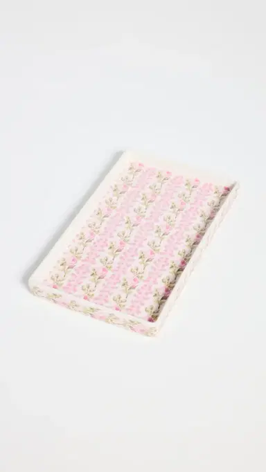 LoveShackFancy Evaline Tray Pink Macaron One Size | Thumbnail 2