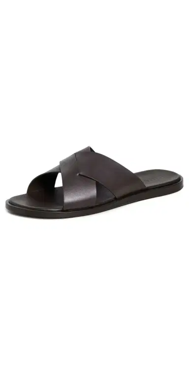 Orlebar Brown Muro Leather Sandals Brown 12 | Thumbnail 1 Orlebar Brown Muro Leather Sandals Brown 12 | Thumbnail 1