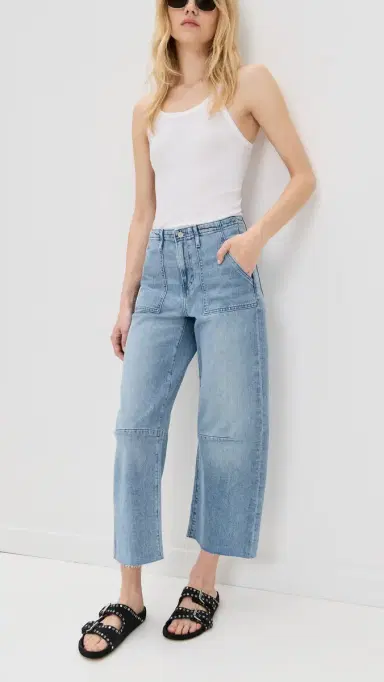 LE JEAN Utility Soft Barrel Jeans Monterey | Thumbnail 5