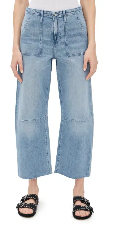 LE JEAN Utility Soft Barrel Jeans Monterey | Thumbnail 1