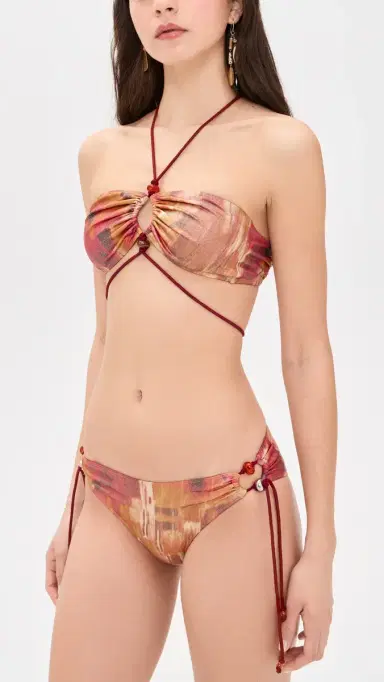 Isabel Marant Alvina Bikini Bottoms Orange 36 | Thumbnail 4