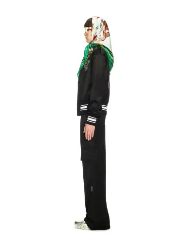 Off-White Black Toybox Satin Cargo Pants | Thumbnail 3