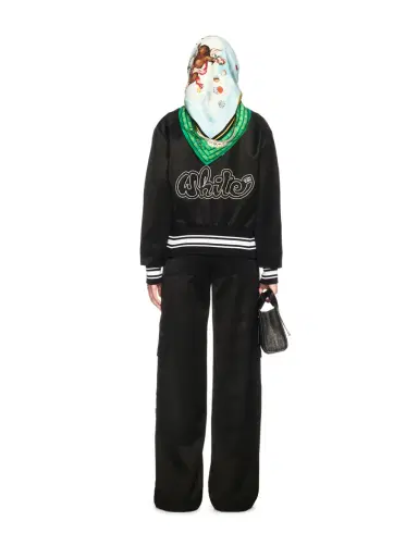 Off-White Black Toybox Satin Cargo Pants | Thumbnail 4