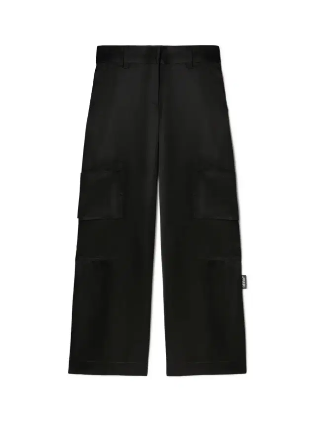 Off-White Black Toybox Satin Cargo Pants
