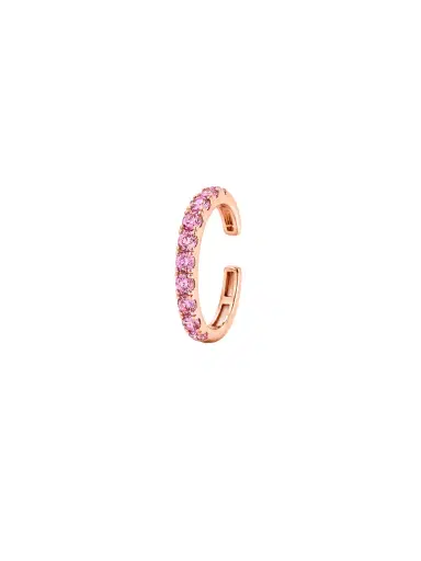 Wish Fine Jewelry 1.10ct Pink Sapphire 18K Gold Ear Cuff | Thumbnail 1 Wish Fine Jewelry 1.10ct Pink Sapphire 18K Gold Ear Cuff | Thumbnail 1