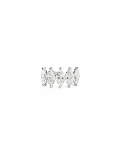 Wish Fine Jewelry 2.51ct Diamond 18K Gold Marquise Ear Cuff | Thumbnail 2 Wish Fine Jewelry 2.51ct Diamond 18K Gold Marquise Ear Cuff | Thumbnail 2