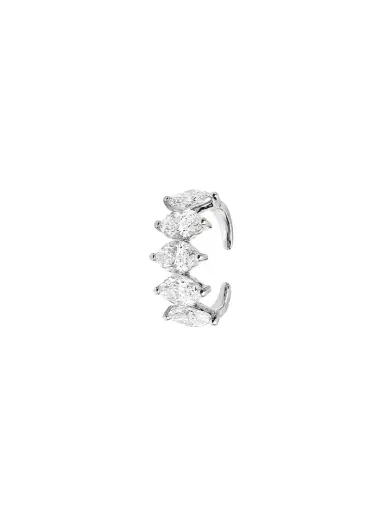 Wish Fine Jewelry 2.51ct Diamond 18K Gold Marquise Ear Cuff | Thumbnail 1 Wish Fine Jewelry 2.51ct Diamond 18K Gold Marquise Ear Cuff | Thumbnail 1