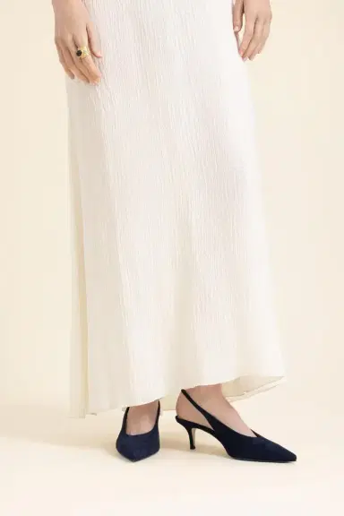 Gianvito Rossi Robbie Slingback 55 - Denim | Thumbnail 2