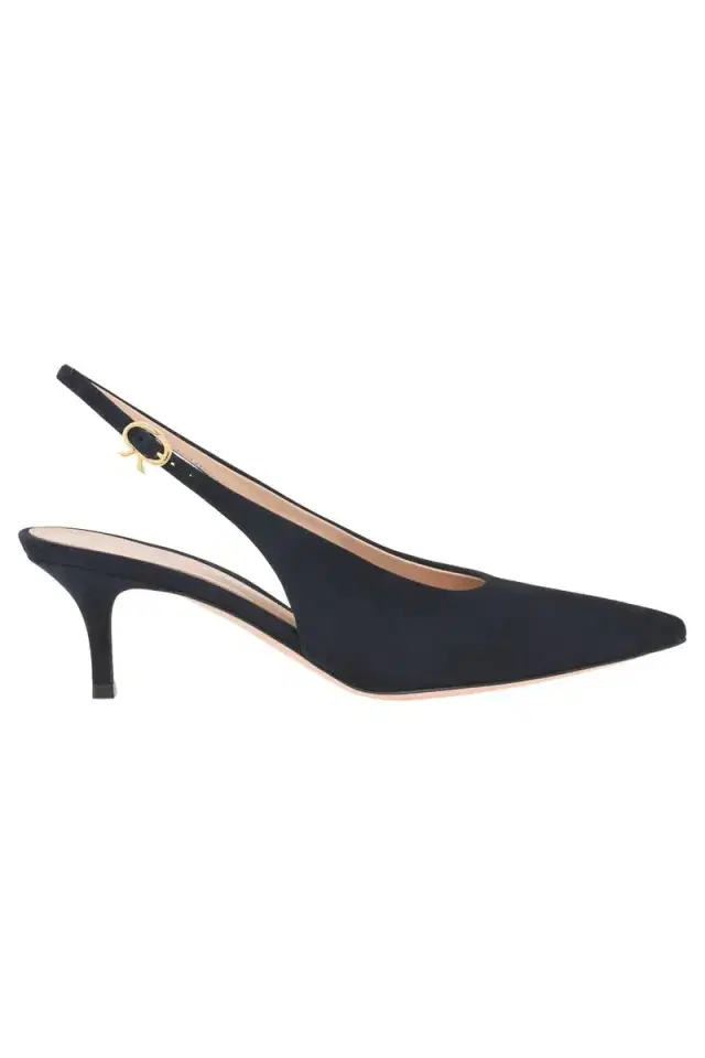 Gianvito Rossi Robbie Slingback 55 - Denim