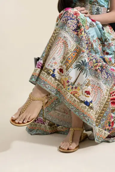 Gianvito Rossi Ubud Thong Sandal - Meko | Thumbnail 3