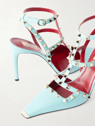 Valentino Garavani Rockstud Patent-leather Pumps | Thumbnail 5
