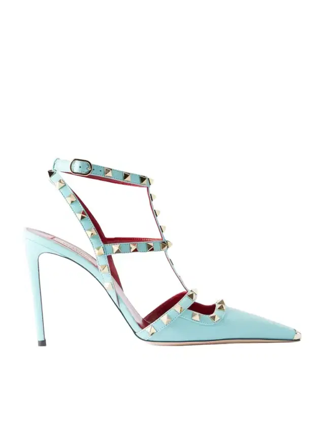 Valentino Garavani Rockstud Patent-leather Pumps