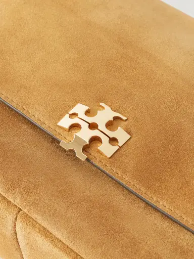 Tory Burch Charlie Logo-embellished Suede Shoulder Bag | Thumbnail 5