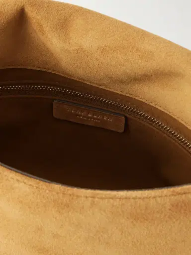 Tory Burch Charlie Logo-embellished Suede Shoulder Bag | Thumbnail 6