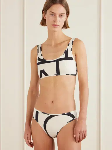 TOTEME Monogram Printed Bikini Briefs | Thumbnail 3 TOTEME Monogram Printed Bikini Briefs | Thumbnail 3