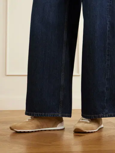 Brunello Cucinelli Embellished Suede Sneakers | Thumbnail 2