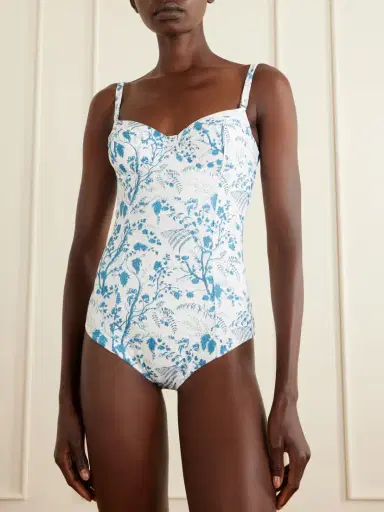 Erdem Floral-print Swimsuit | Thumbnail 2 Erdem Floral-print Swimsuit | Thumbnail 2