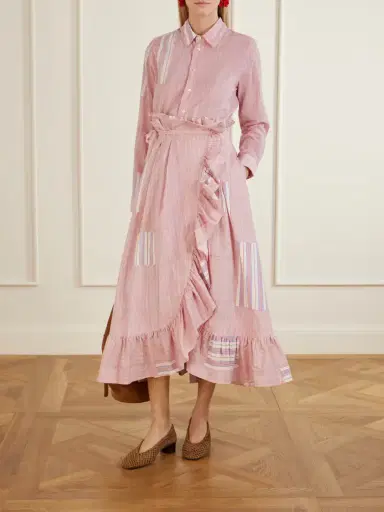 Thierry Colson Baptiste Striped Cotton-voile Shirt | Thumbnail 2 Thierry Colson Baptiste Striped Cotton-voile Shirt | Thumbnail 2
