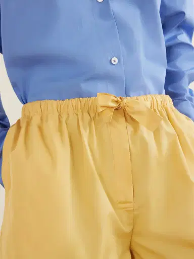 TOTEME Cotton-poplin Shorts | Thumbnail 5 TOTEME Cotton-poplin Shorts | Thumbnail 5