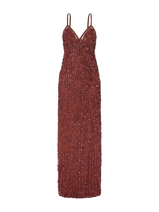 Ishbel Sequin-embellished Mesh Gown