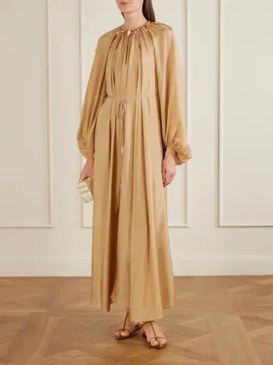 Zimmermann Mahon Embellished Silk Maxi Dress | Thumbnail 2 Zimmermann Mahon Embellished Silk Maxi Dress | Thumbnail 2