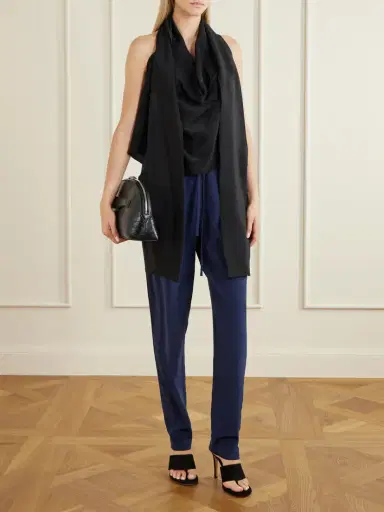 Sharon Wauchob Tie-detailed Silk Tank | Thumbnail 2
