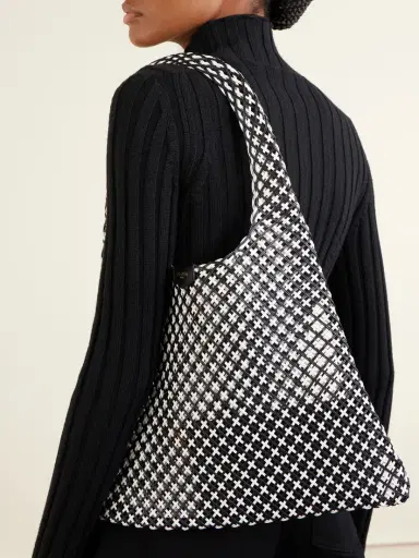 Alaïa Woven Leather Hobo Shoulder Bag | Thumbnail 2 Alaïa Woven Leather Hobo Shoulder Bag | Thumbnail 2