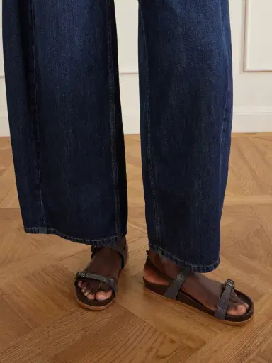Brunello Cucinelli Embellished Leather Sandals | Thumbnail 2