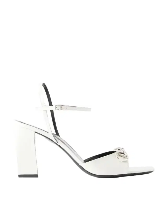 Signora Horsebit-embellished Patent-leather Sandals
