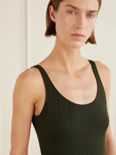 TOTEME Monogram Swimsuit | Thumbnail 4 TOTEME Monogram Swimsuit | Thumbnail 4