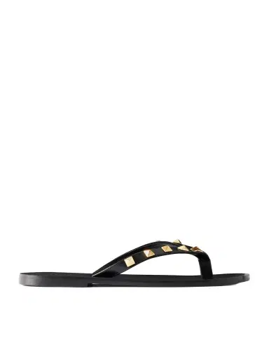 Valentino Garavani Rockstud Leather Thong Sandals | Thumbnail 1 Valentino Garavani Rockstud Leather Thong Sandals | Thumbnail 1